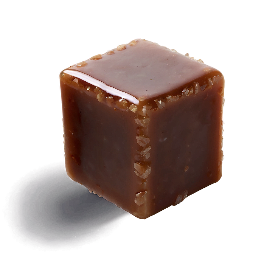 Salted Caramel Cube Png Joy PNG image