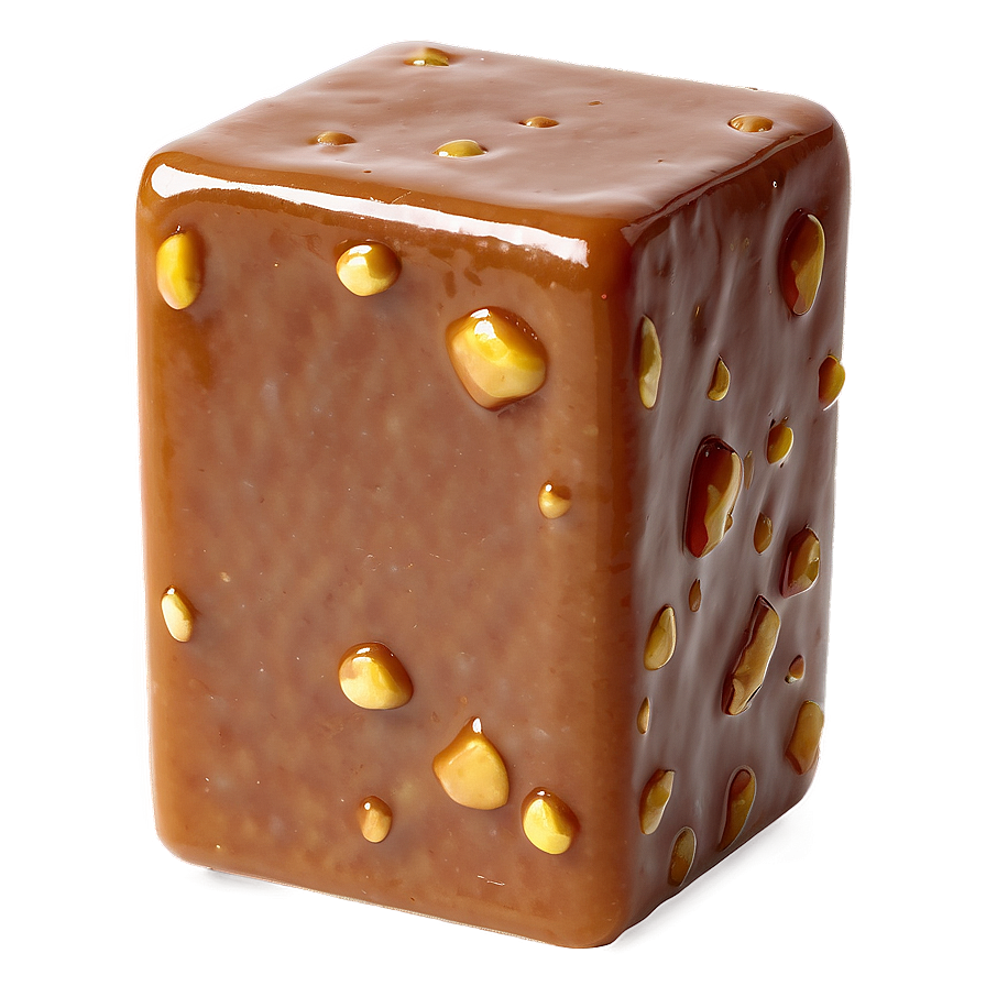 Salted Caramel Cube Png Yux15 PNG image