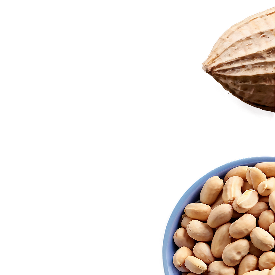 Salted Peanuts Bowl Png 76 PNG image