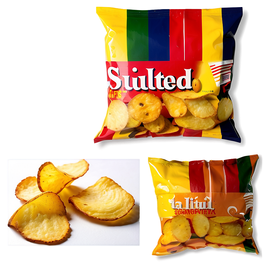 Salted Potato Chips Png Bgu96 PNG image