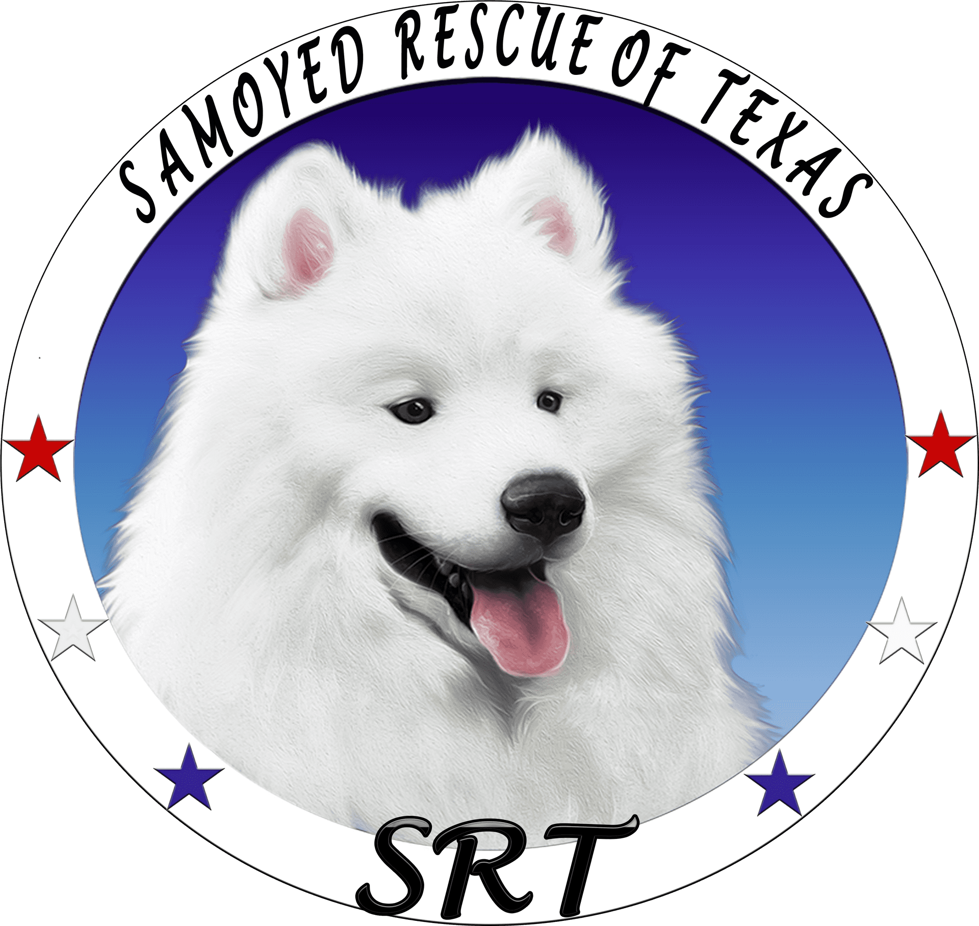 Samoyed Rescueof Texas Logo PNG image