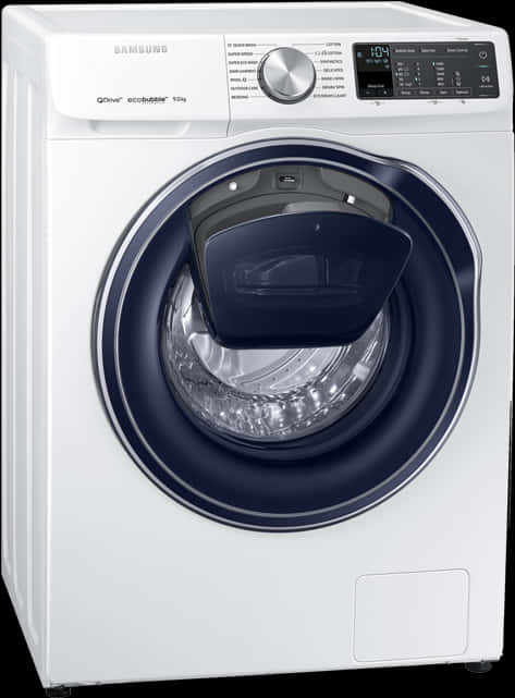 Samsung Eco Bubble Washing Machine PNG image