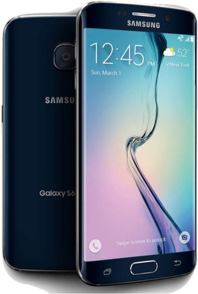Samsung Galaxy S6 Smartphone Display PNG image