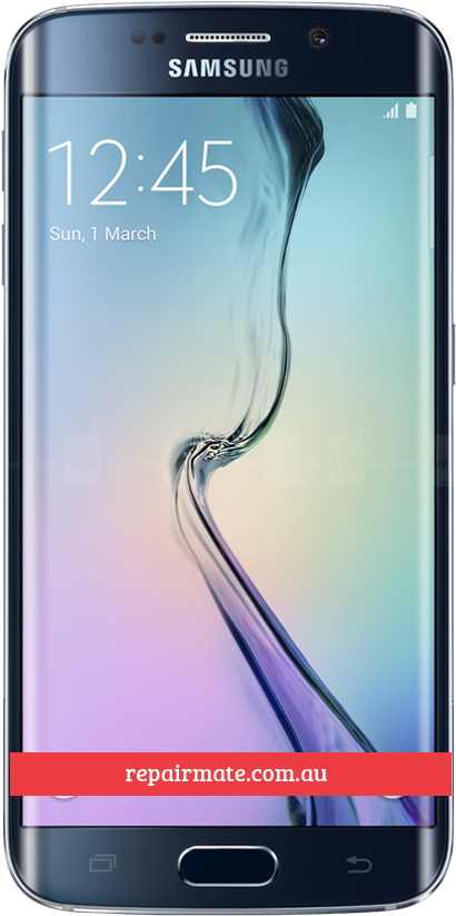 Samsung Smartphone Display Water Wallpaper PNG image