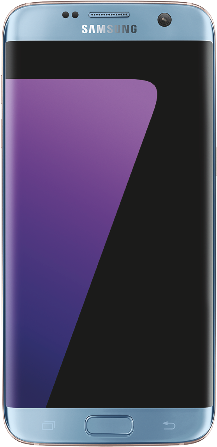 Samsung Smartphone Front View PNG image