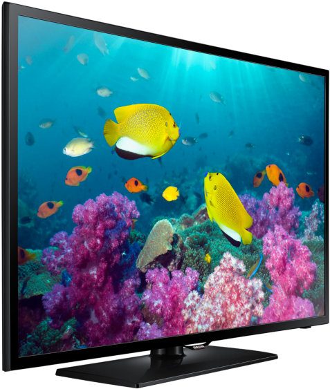 Samsung T V Aquatic Display Quality PNG image