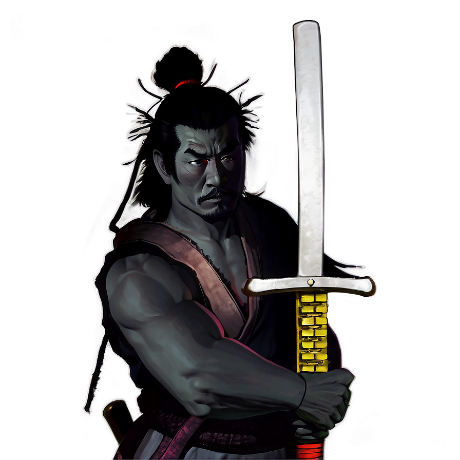 Samurai Art Png Gcy PNG image