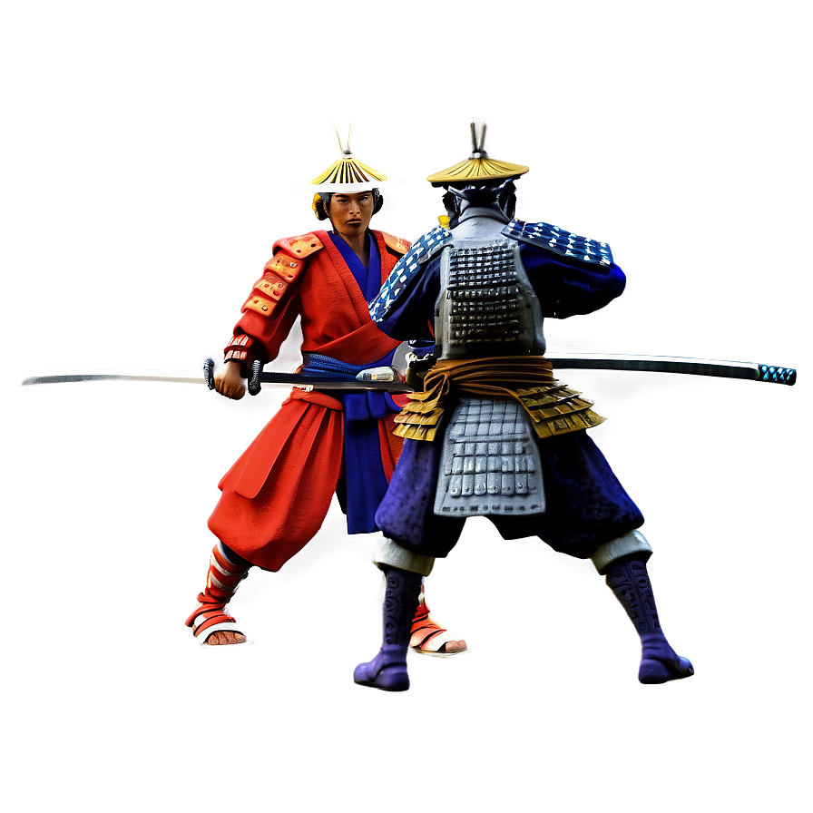 Samurai Duel Battlefield Png 06252024 PNG image