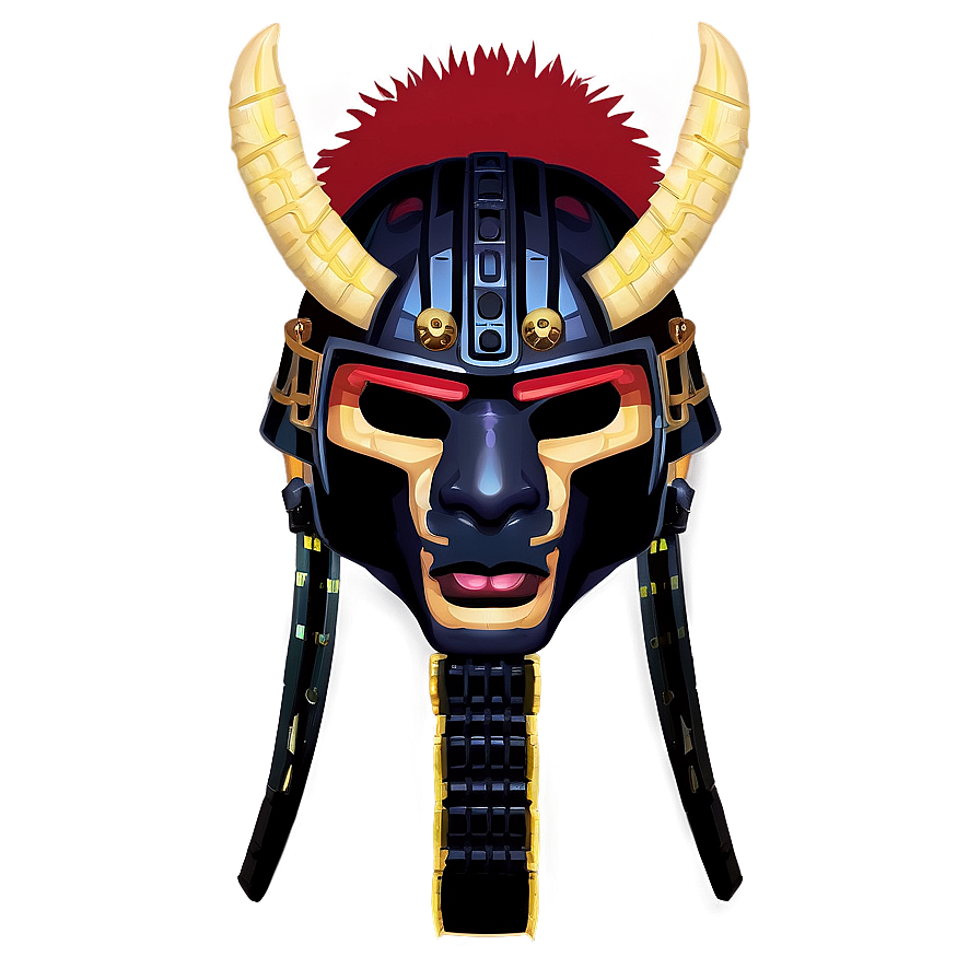 Samurai Helmet Art Png Ybo PNG image