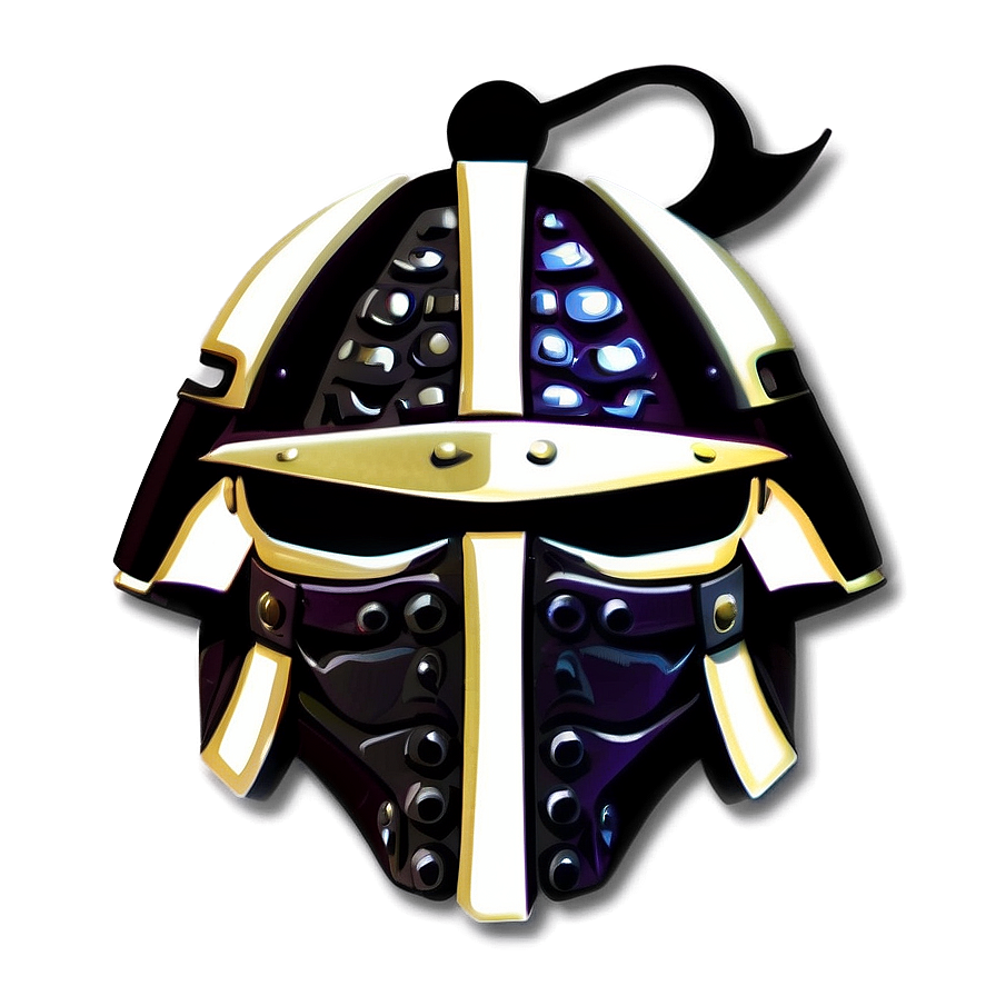 Samurai Helmet Emblem Png 06132024 PNG image