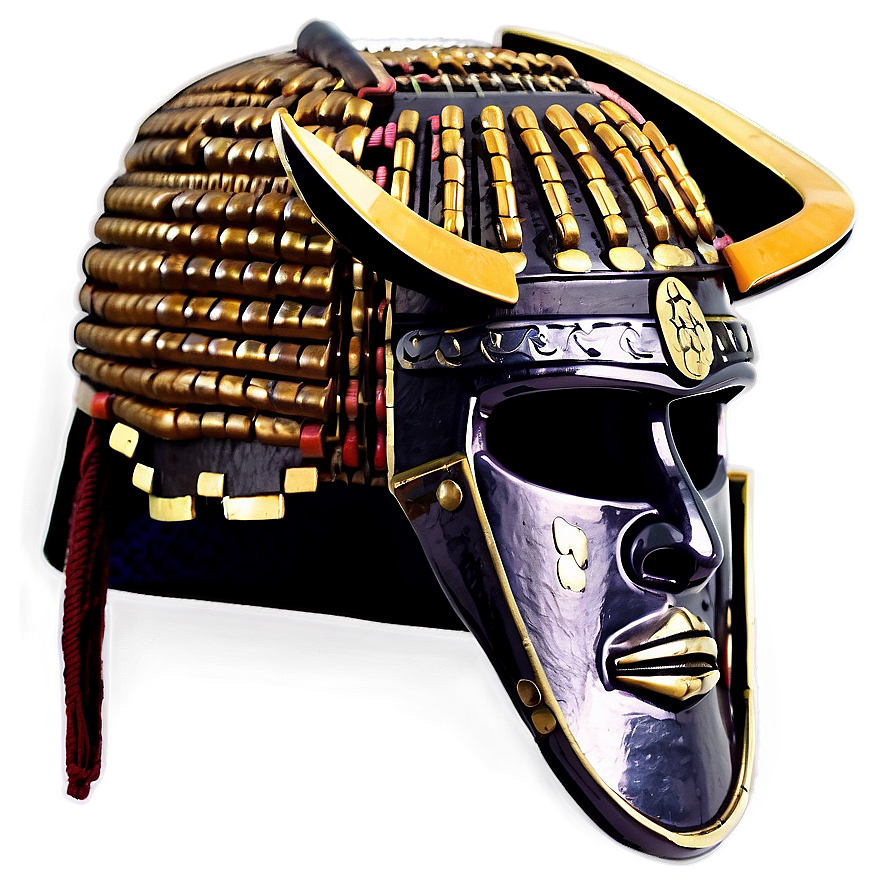 Samurai Helmet For Ceremony Png Lbl PNG image