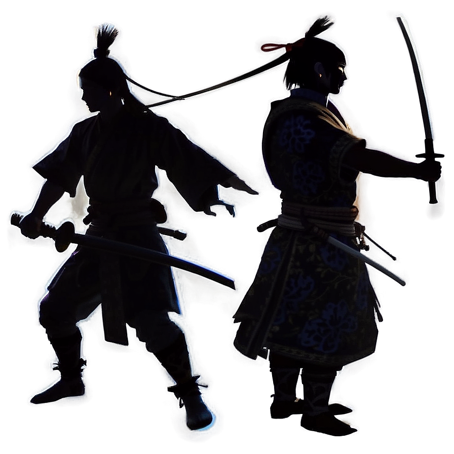 Samurai Silhouette Png 93 PNG image