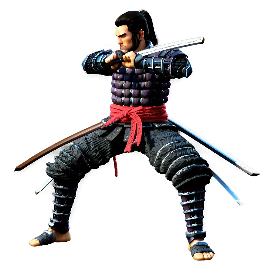 Samurai With Bow Png 31 PNG image