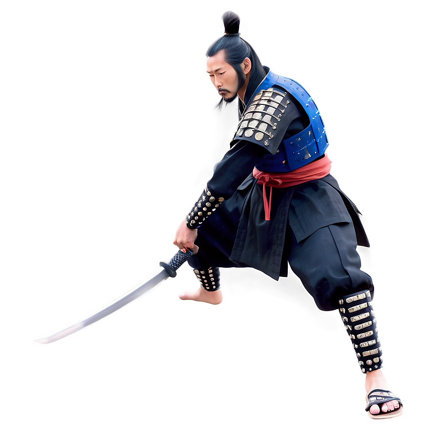 Samurai With Naginata Png 38 PNG image