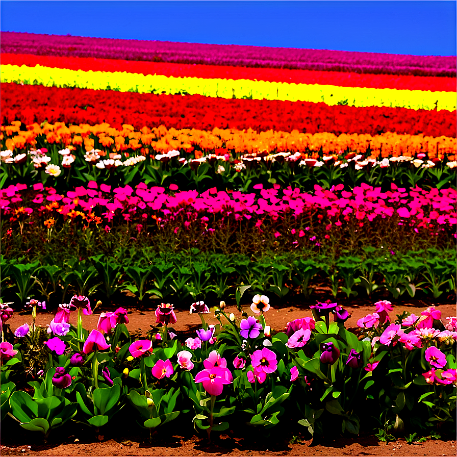 San Diego Flower Fields Png 06252024 PNG image