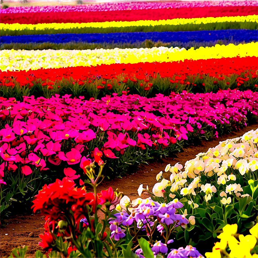 San Diego Flower Fields Png 64 PNG image