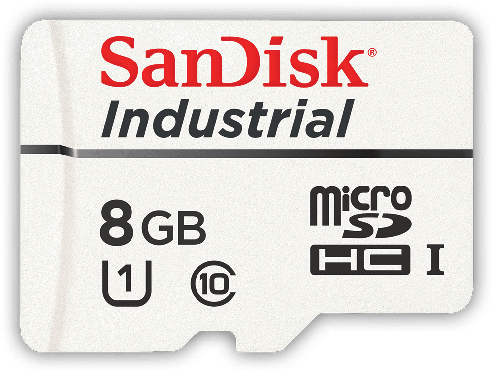 San Disk Industrial8 G B Micro S D Card PNG image