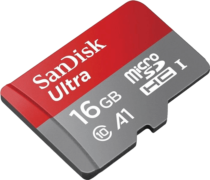 San Disk16 G B Micro S D Card PNG image
