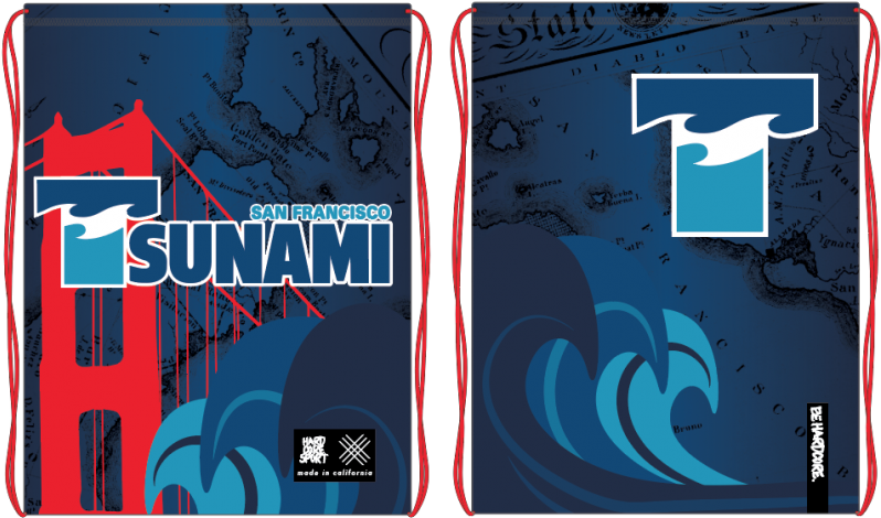 San Francisco Tsunami Graphic Design PNG image