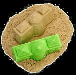 Sand Car Moldand Plastic Toy PNG image