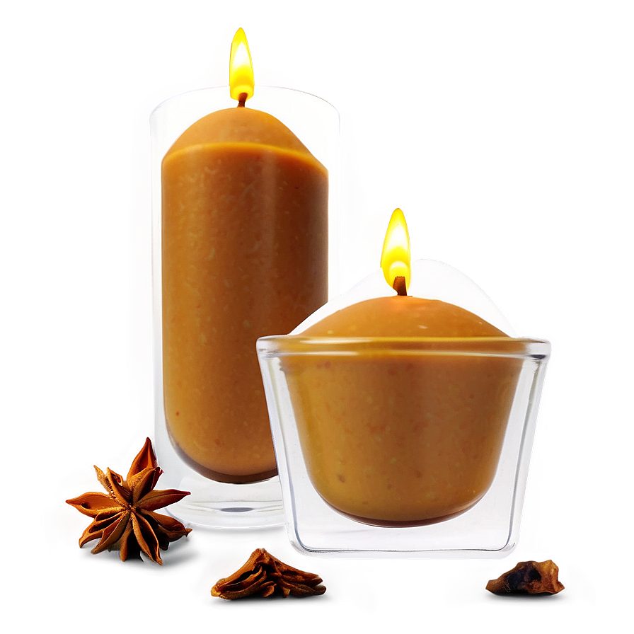 Sandalwood Essence Candle Png Xjd31 PNG image