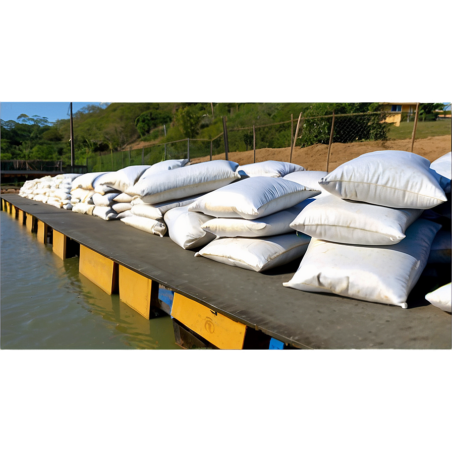 Sandbags For Flood Defence Png Rth16 PNG image