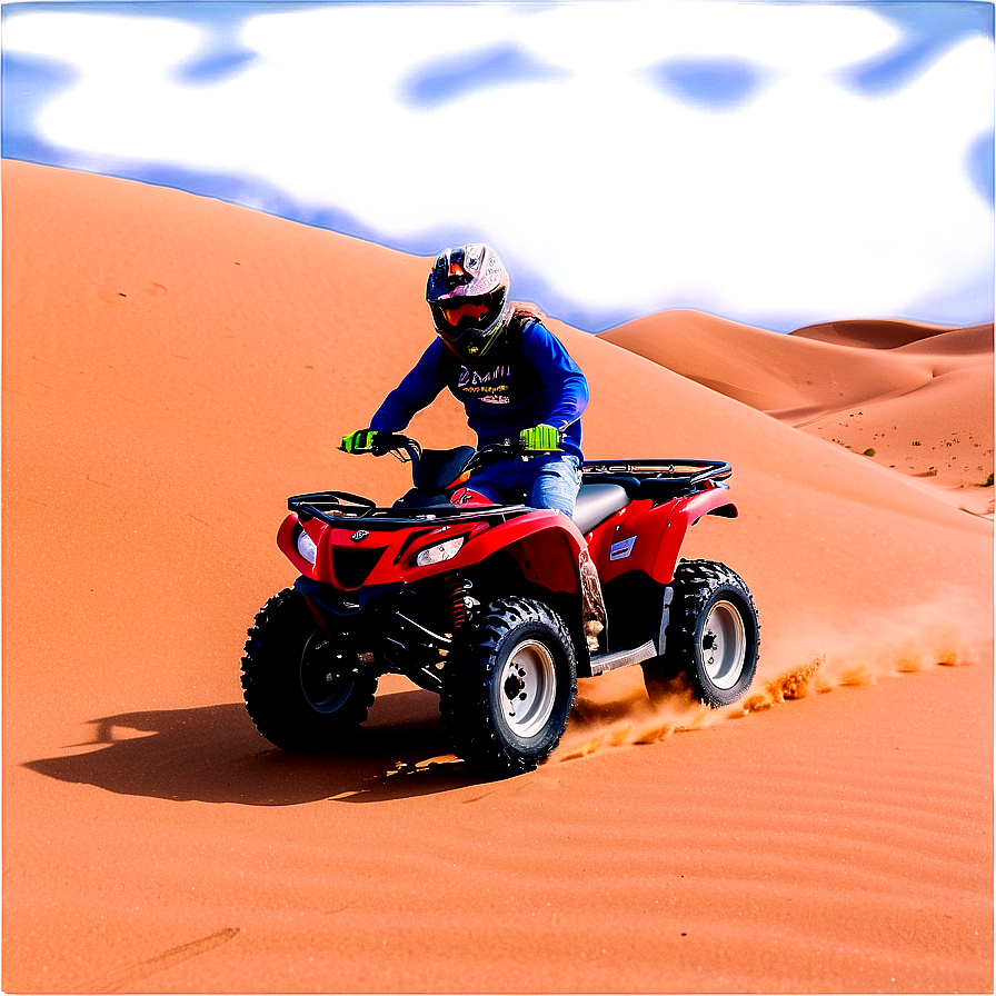 Sandy Desert Atv Adventure Png 06242024 PNG image