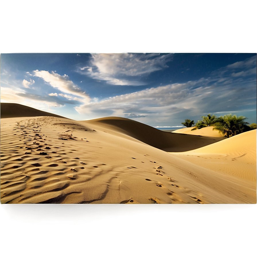 Sandy Dunes Landscape Png 48 PNG image