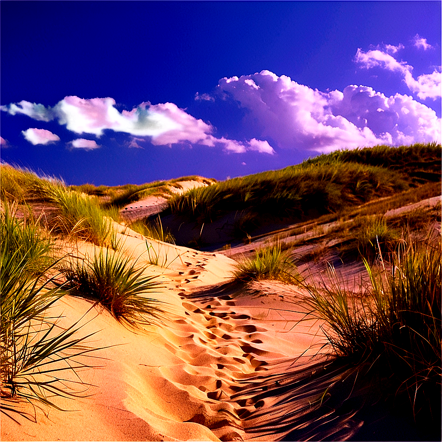 Sandy Path Through Dunes Png Mvw23 PNG image