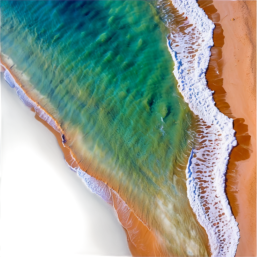 Sandy Shoreline Waves Png Lpt73 PNG image