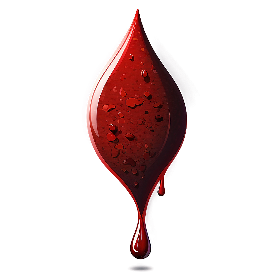 Sanguine Splatter: Blood Drop Vector Png 27 PNG image