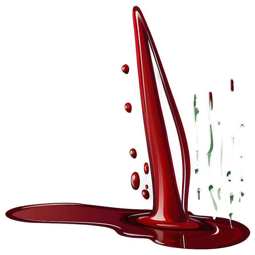 Sanguine Stream: Blood Drip Vector Png Yam PNG image