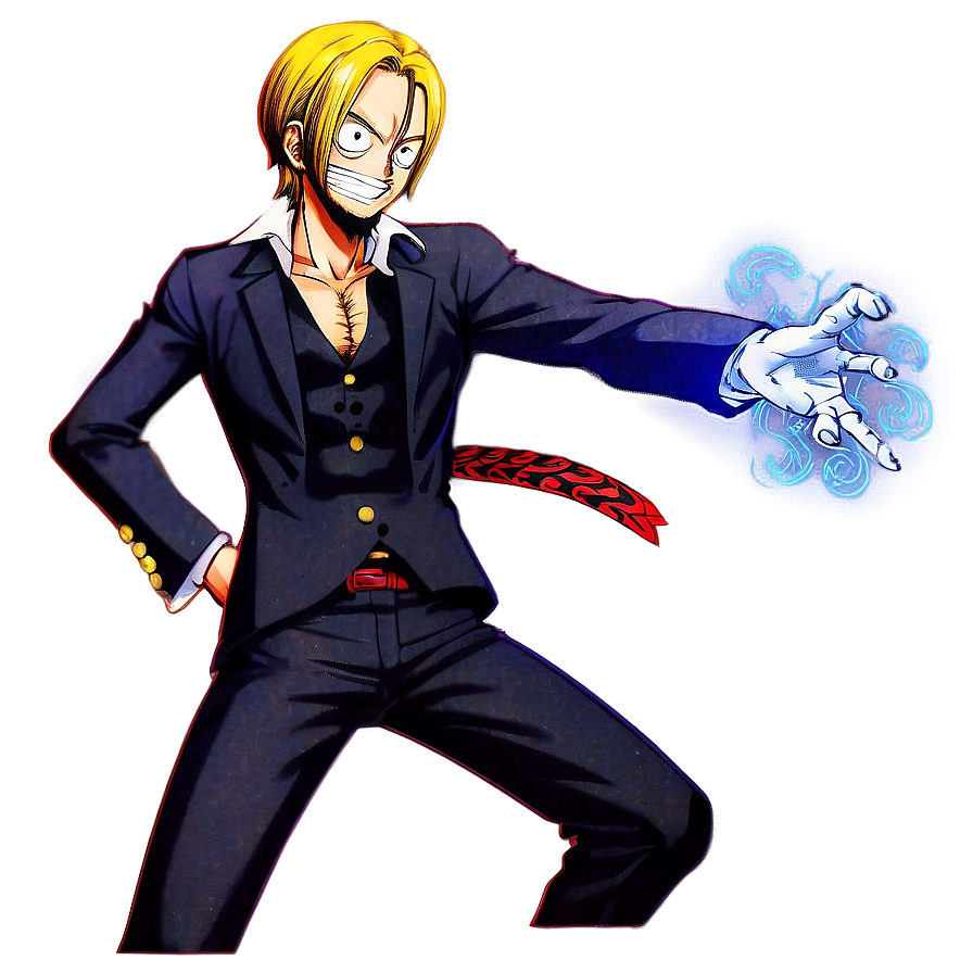 Sanji Fighting Pose Png Njx PNG image