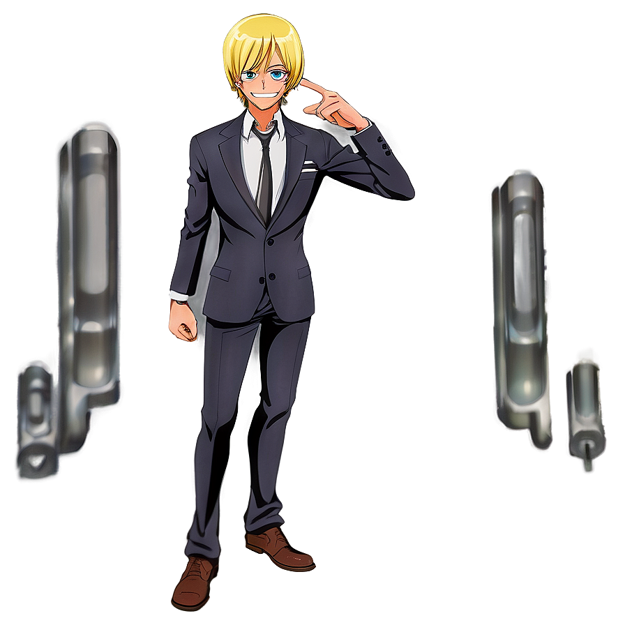 Sanji Germa 66 Suit Png Rwc44 PNG image