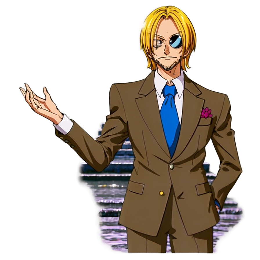 Sanji New World Look Png 24 PNG image