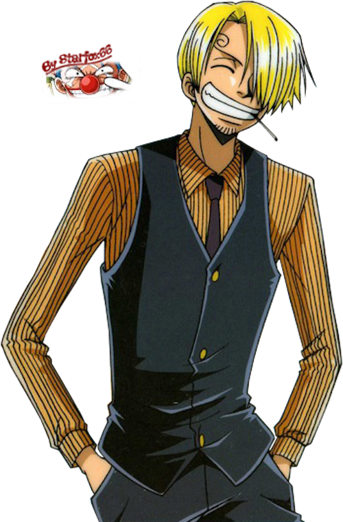 Sanji One Piece Anime Character PNG image