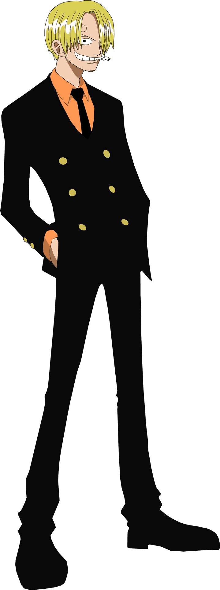 Sanji One Piece Character PNG image