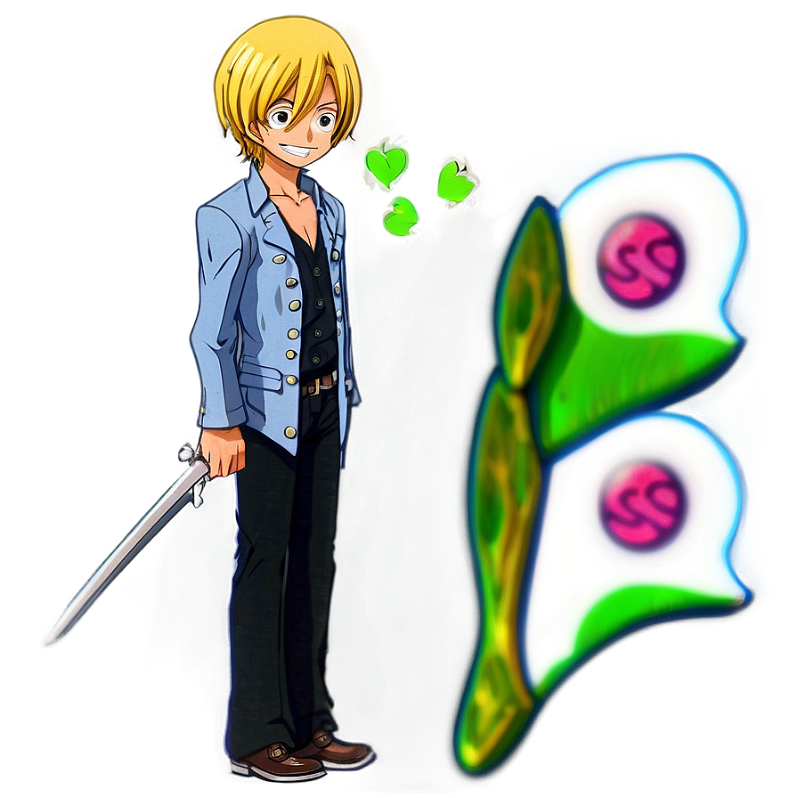 Sanji's Compassionate Side Png Ifh PNG image