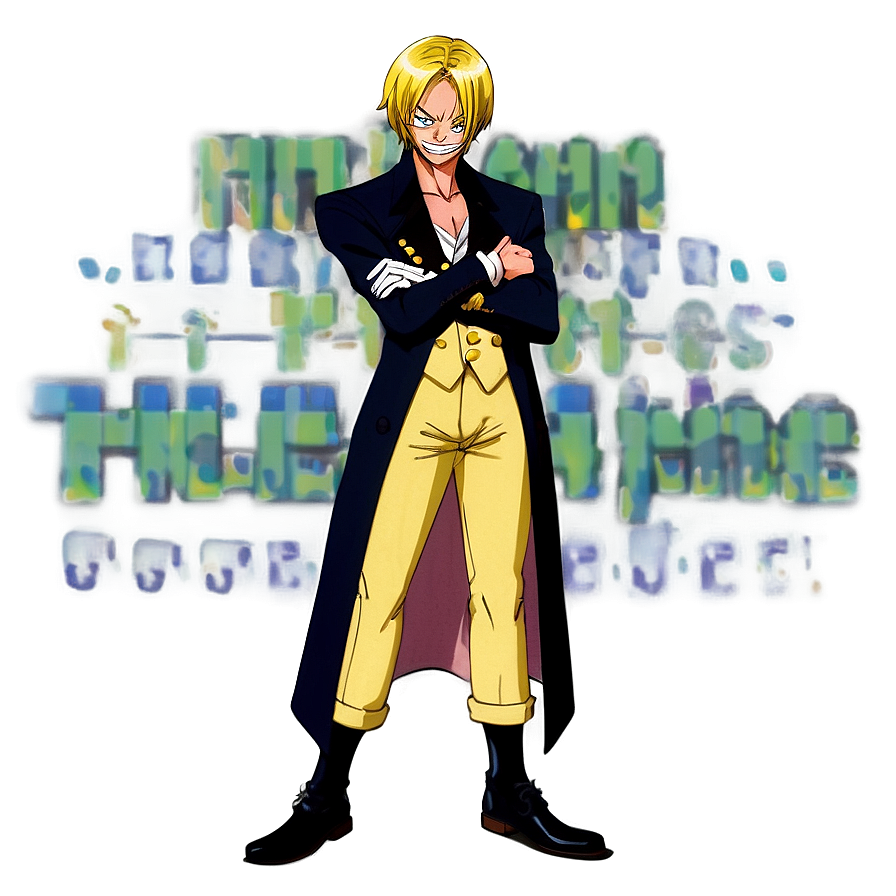 Sanji's Gentlemanly Duel Png 05212024 PNG image