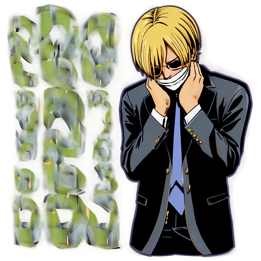 Sanji's Heartbroken Moments Png 1 PNG image