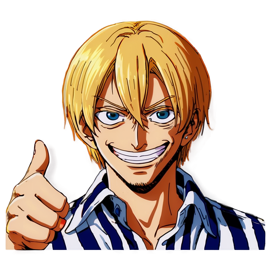 Sanji's Hilarious Expressions Png Dno PNG image