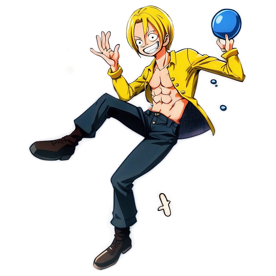 Sanji Sky Walk Technique Png 97 PNG image