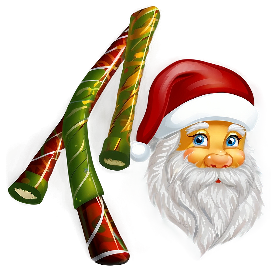 Santa A PNG image