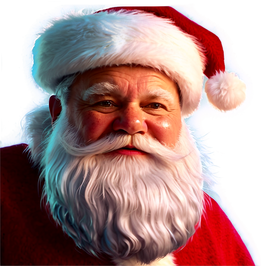 Santa And Stars Png 3 PNG image