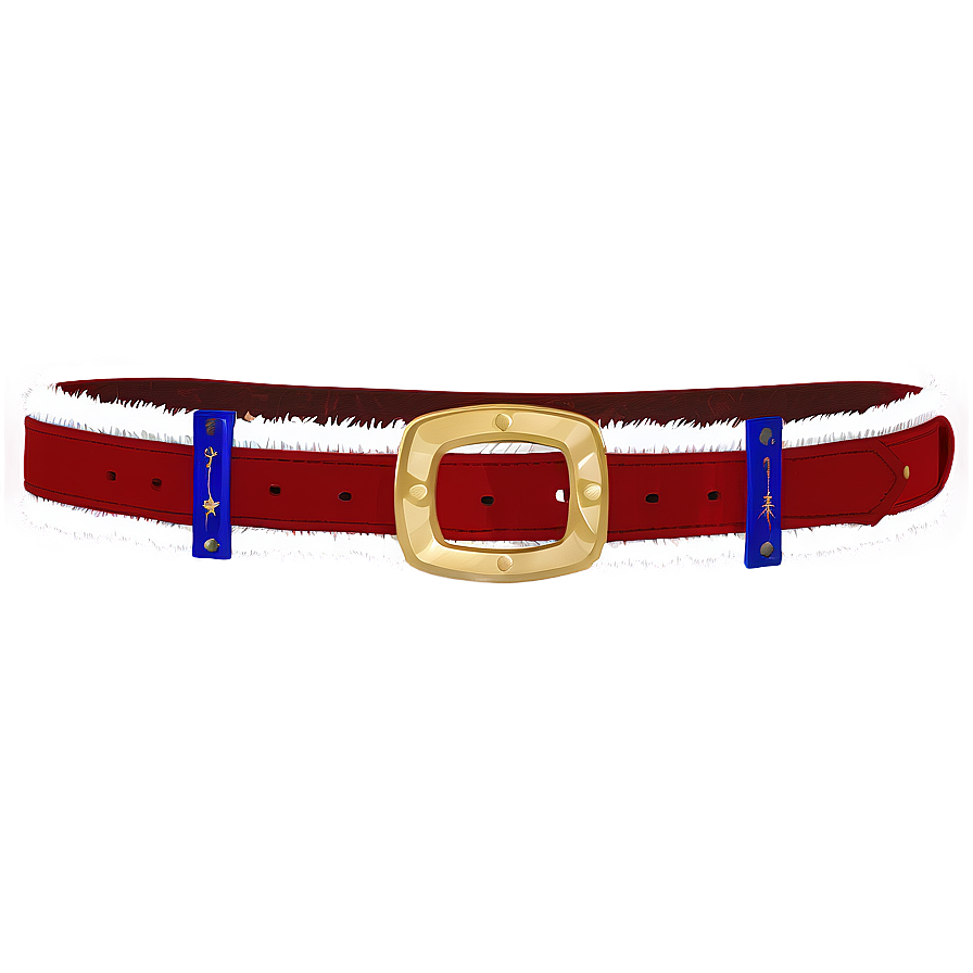 Santa Belt D PNG image