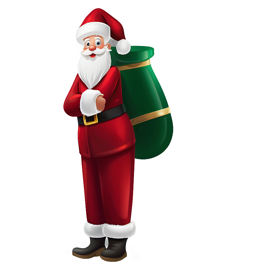 Santa Cartoon Character Png 52 PNG image