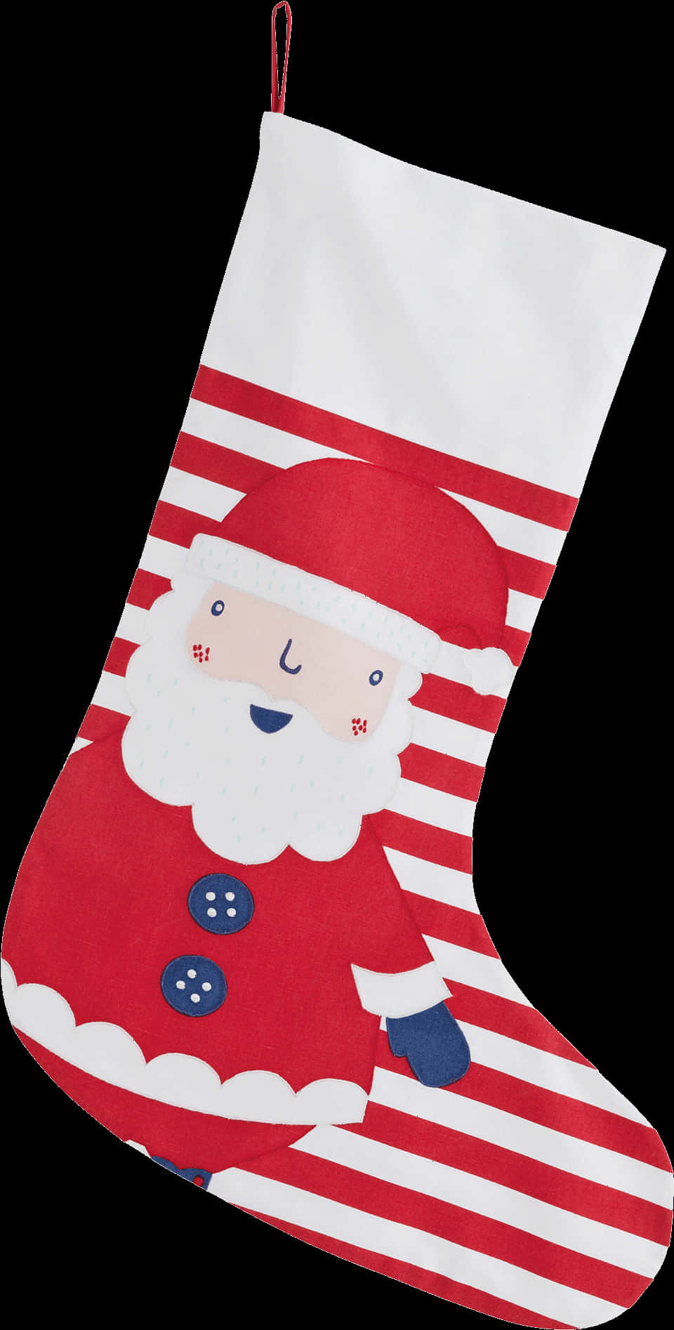 Santa Claus Christmas Stocking PNG image