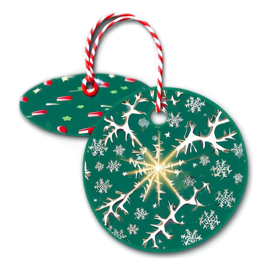 Santa Claus Gift Tag Png 06282024 PNG image