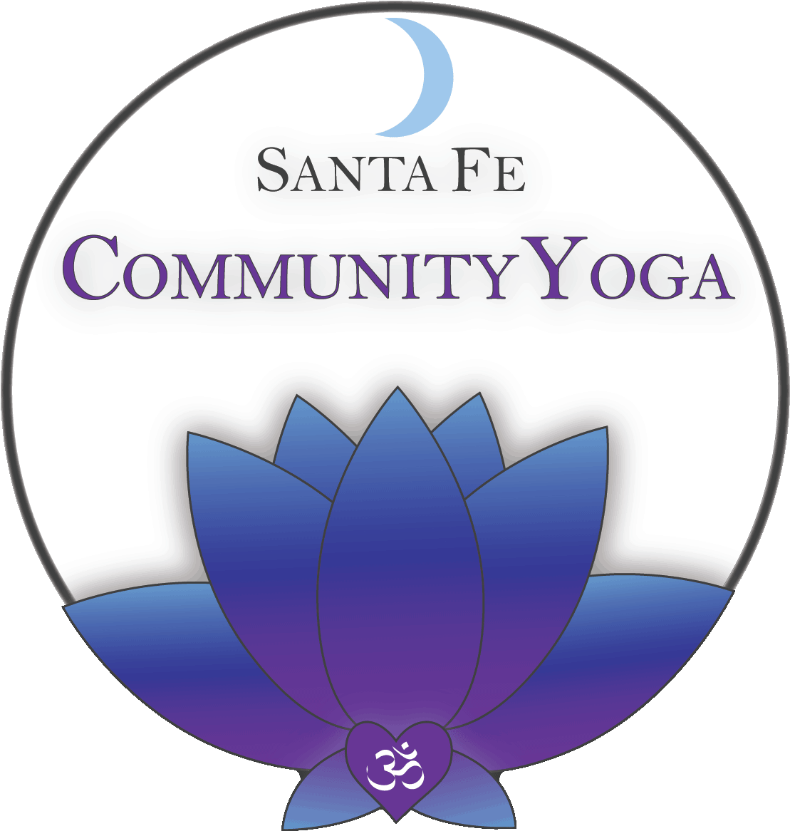 Santa Fe Community Yoga Logo PNG image