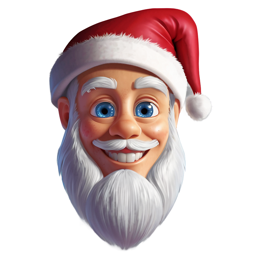 Santa Hat Cartoon Avatar Png Qbl41 PNG image